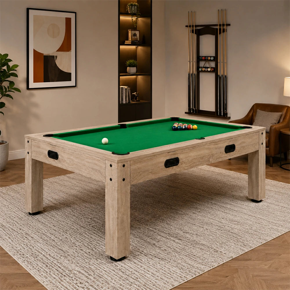 Eeeza 4-in-1 Multi-functional Game Table with Full Accessories, 7ft