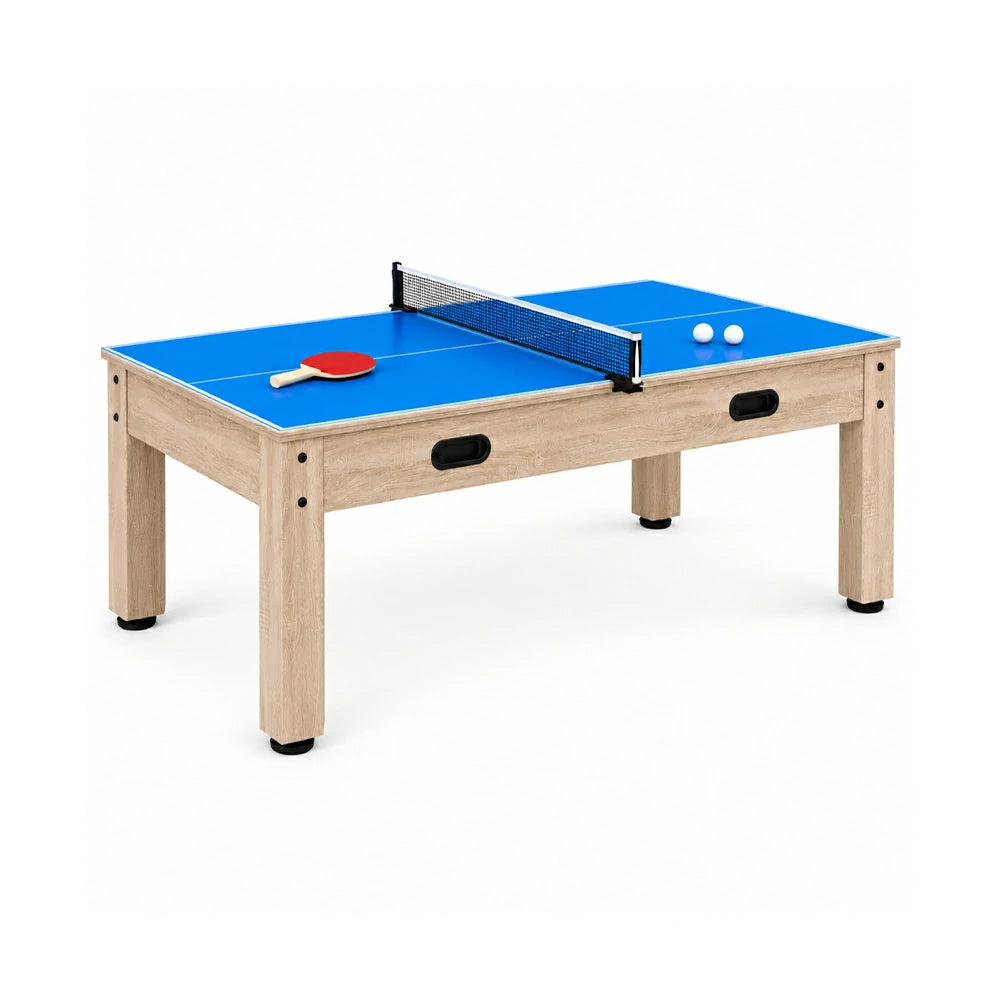 Eeeza 4-in-1 Multi-functional Game Table with Full Accessories, 7ft