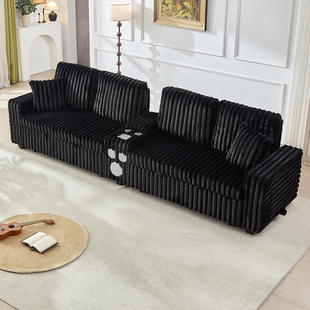 Eeeza Adjustable Modular Sofa Bed with Speaker and Wireless Charger