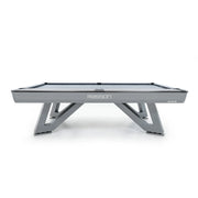 RASSON Wolf US Pool Table, Silver Fluorocarbon, 9Ft