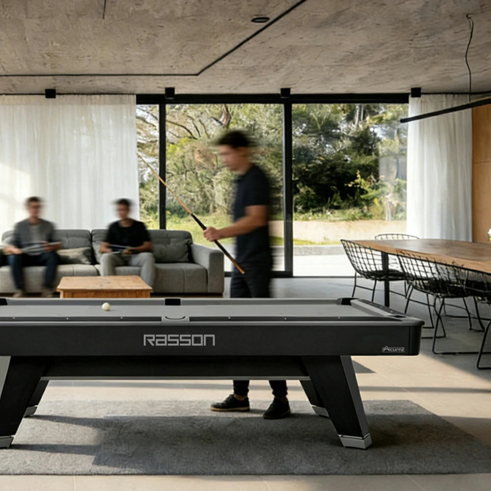 RASSON Acurra Pool Table, Pocket, 7Ft, Sarum Strand
