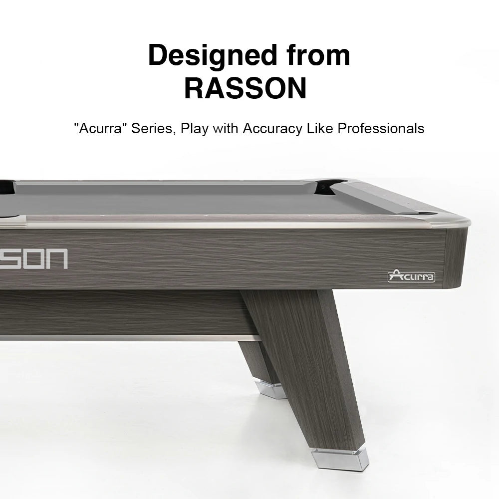 RASSON Acurra Pool Table, Pocket, 7Ft, Sarum Strand