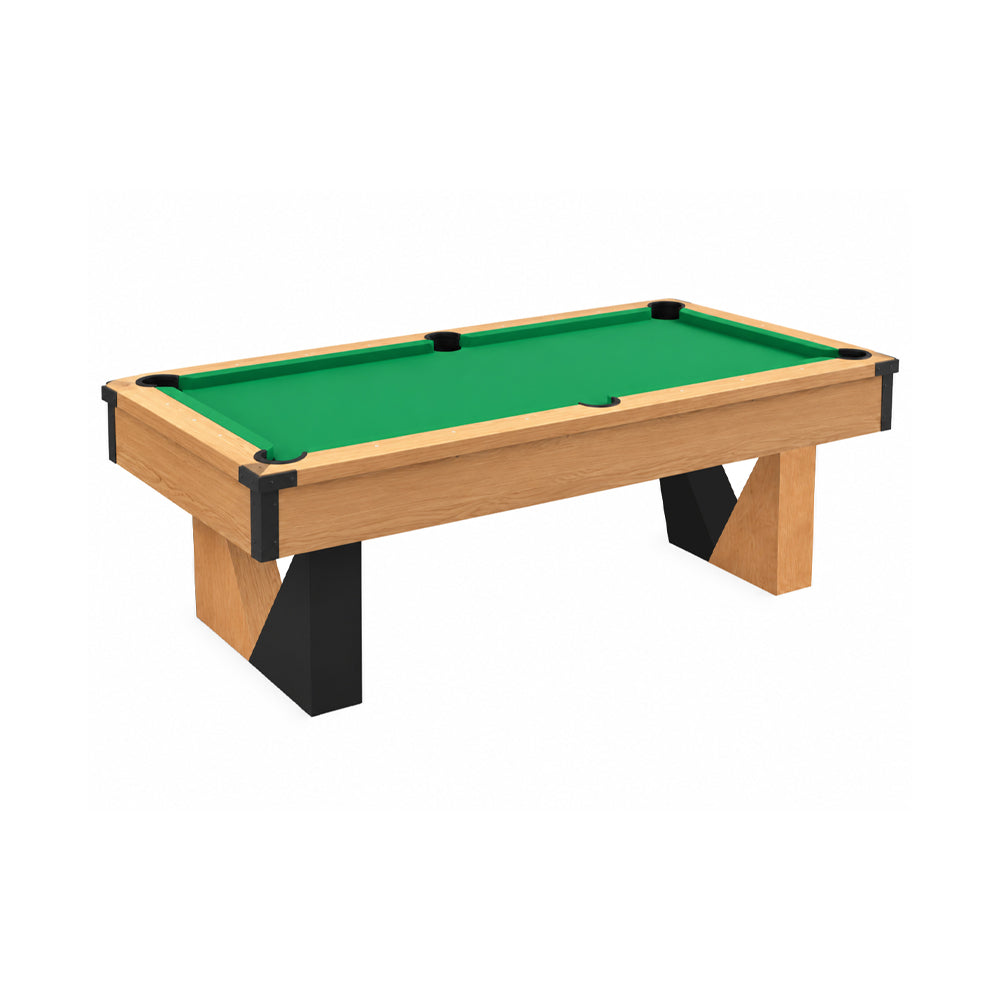Eeeza Pool Table with Ball Return and Tabletop, Full Accessories, 7Ft