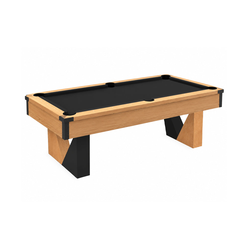 Eeeza Pool Table with Ball Return and Tabletop, Full Accessories, 7Ft