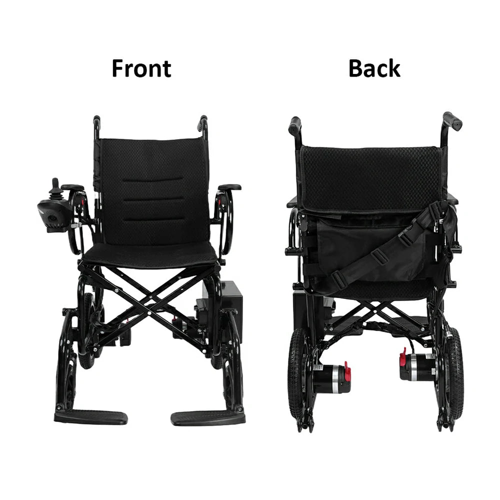 Eeeza N80012 Foldable and Portable Electric Wheelchair, 500W 24V 12A