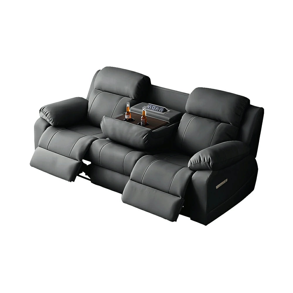 Eeeza Electric Sofa with USB Port, 3-Seater, 220cm