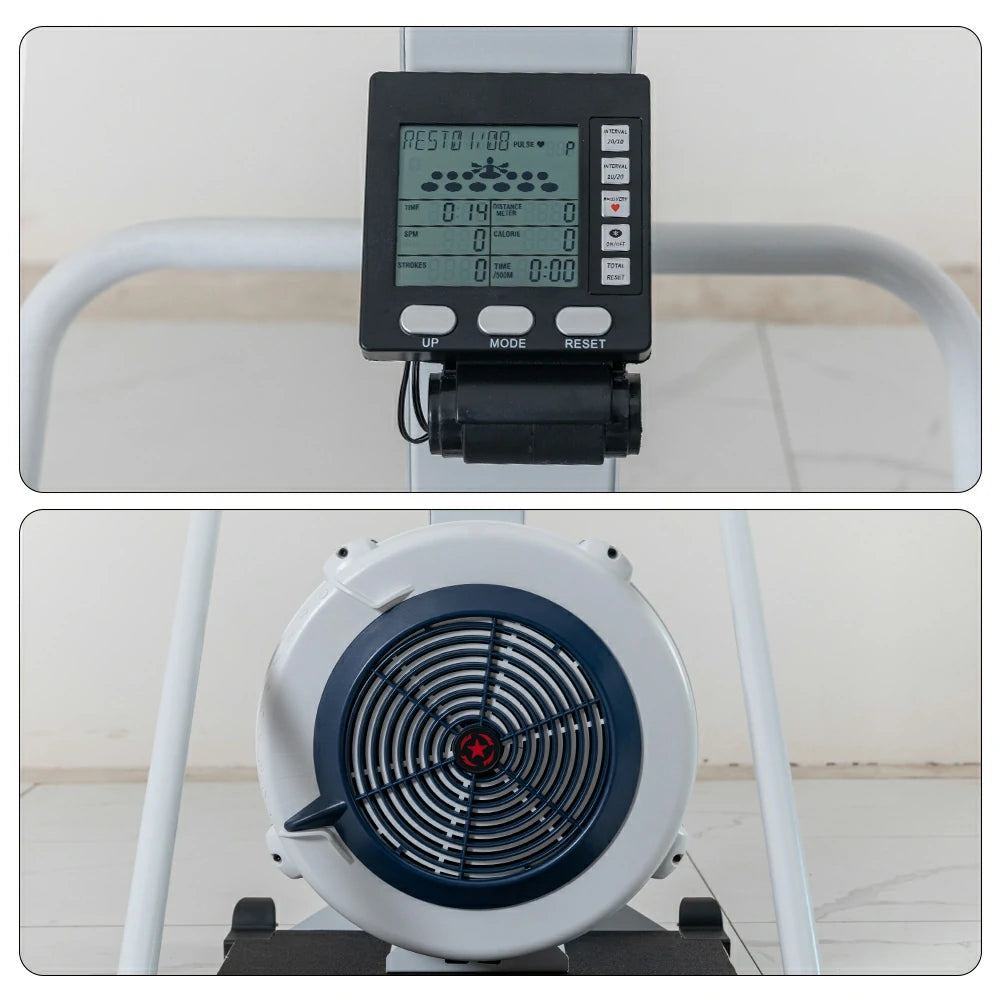 Eeeza Air Ski Trainer for Compact Home Gym Cardio, 300kg Capacity