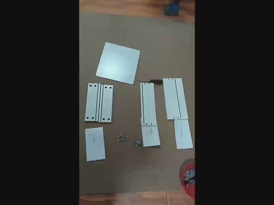 Load video: Four-door shoe cabinet and storage cabinet（push-to-open door）