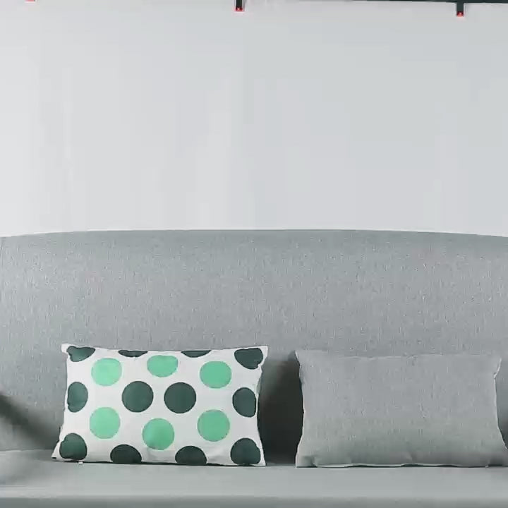 Load video: Eeeza Convertible Sofa Bed with Pillows, Side Pockects and Storage Compartment, Carbon Steel and Linen Cotton