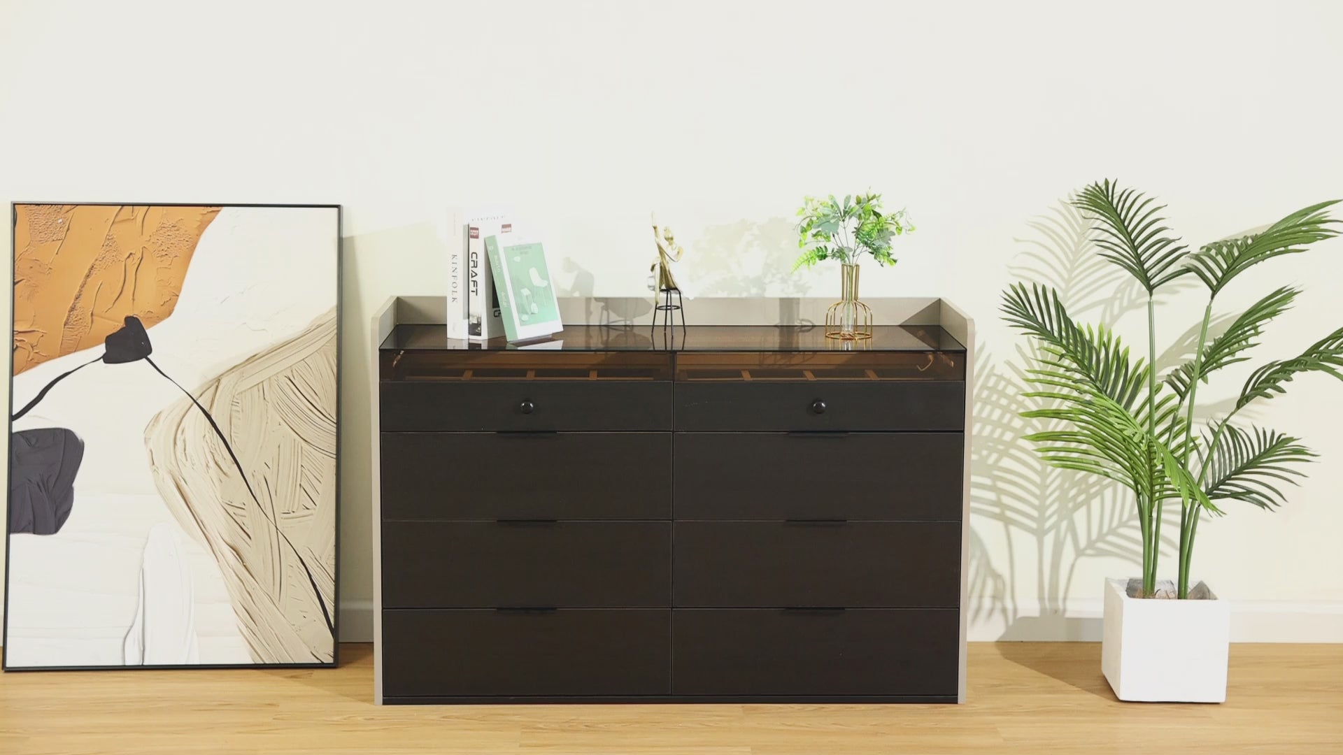 Load video: Eeeza Fashion Multi-Layer Storage Cabinet