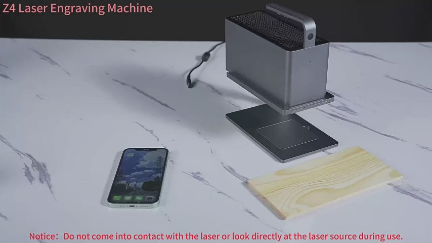 Load video: Eeeza Handheld Laser Engraving Machine
